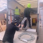 Van loading - wires 2 2021